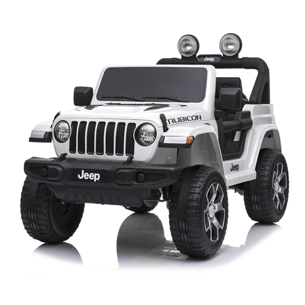 Coche eléctrico- Jeep Wrangler 12V Blanco