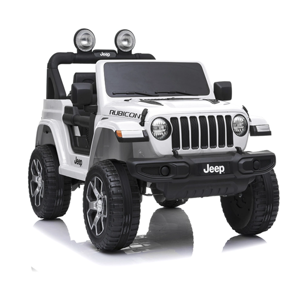 Coche eléctrico- Jeep Wrangler 12V Blanco - Imagen 3