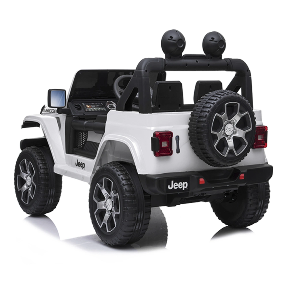Coche eléctrico- Jeep Wrangler 12V Blanco - Imagen 5