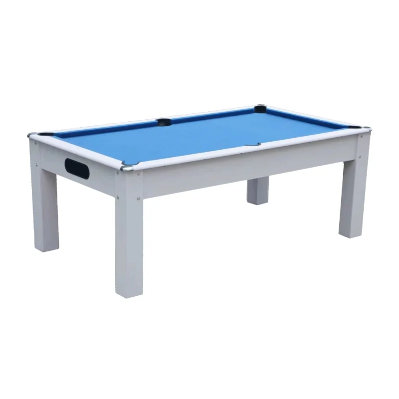 Mesa de Billar 3 en 1 Blanco