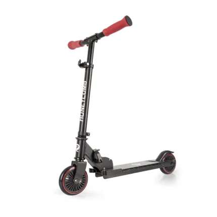 Patinete  Honey Comb Scooter Con Luces Led Rojo