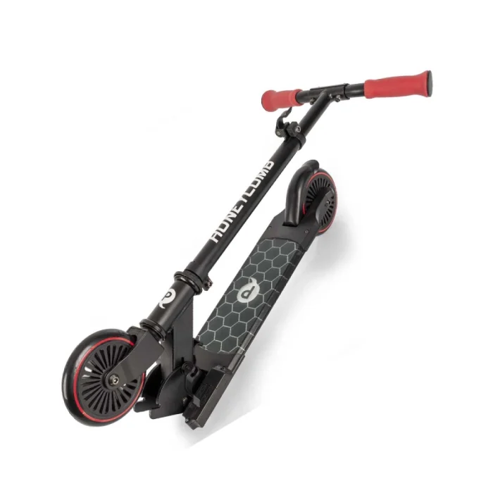 Patinete  Honey Comb Scooter Con Luces Led Rojo - Imagen 3