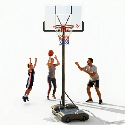 Canasta de Baloncesto Altura Regulable 190 - 305 cm