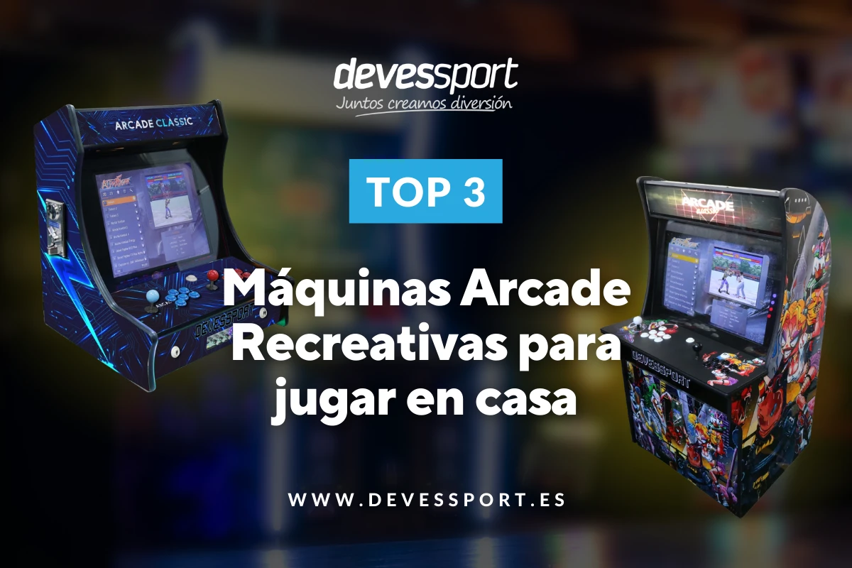 Top 3 Máquinas Arcade Recreativas para jugar en casa