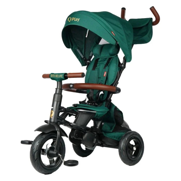 Triciclo Evolutivo Qplay New Rito Star Deluxe Green