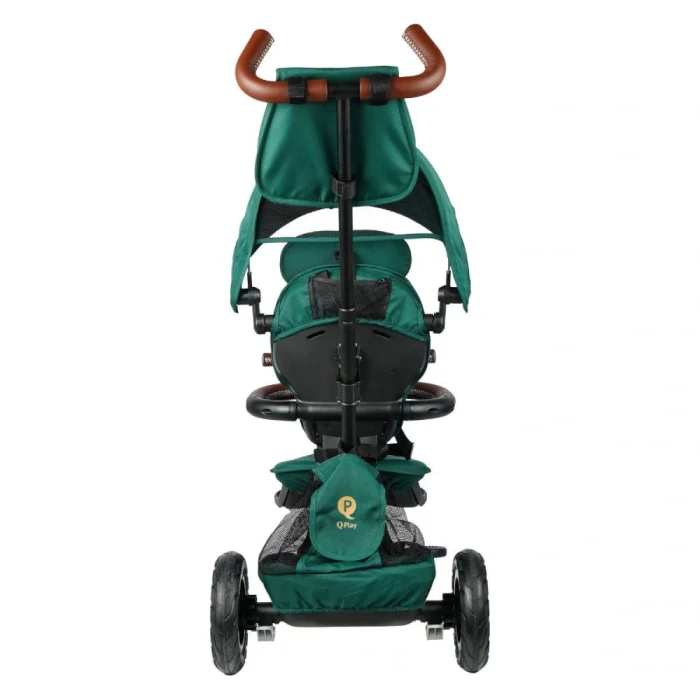 Triciclo Evolutivo Qplay New Rito Star Deluxe Green - Imagen 6