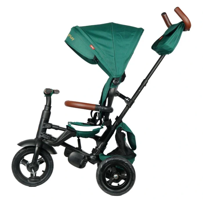Triciclo Evolutivo Qplay New Rito Star Deluxe Green - Imagen 7