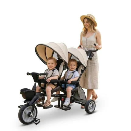 Triciclo Evolutivo Qplay G-Melar Sand 2 Plazas