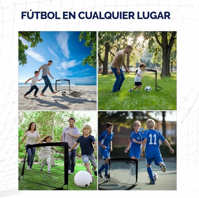 Portería De Fútbol Plegable (Pop Up) Set 2 unidades - Imagen 6