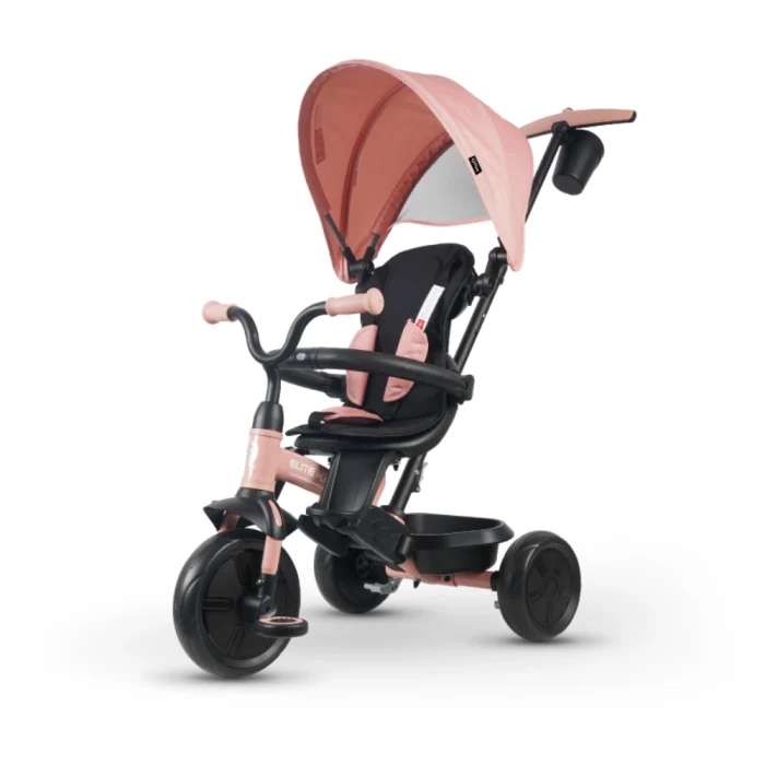 Triciclo Evolutivo Qplay Elite Platinum 6 en 1 Rosa