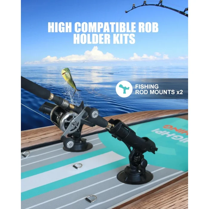 Tabla de Paddle Surf Hinchable Highpi para Pesca - Imagen 4