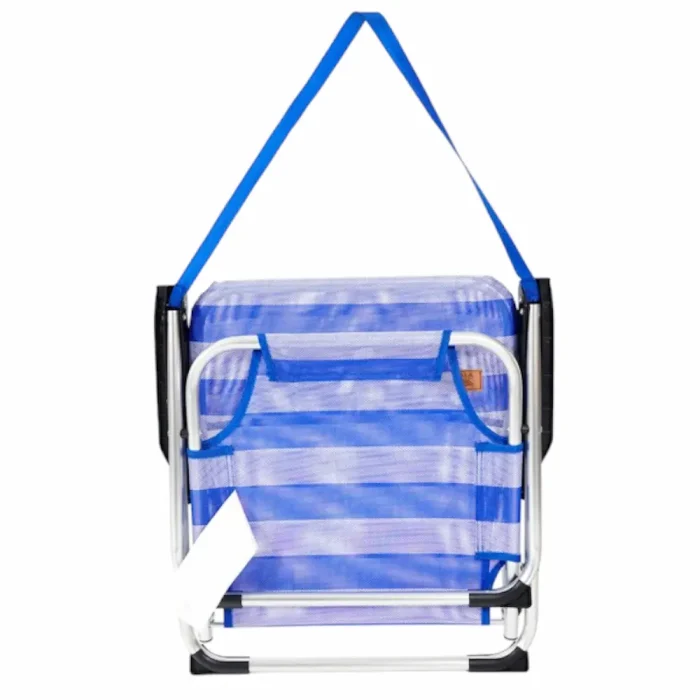Silla de Playa Kohala Tubos de Aluminio 19 x 1.0 + Textileno con Asas y Protecciones - Imagen 3