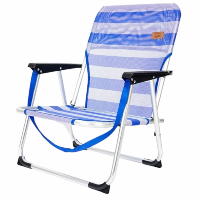Silla de Playa Kohala Tubos de Aluminio 19 x 1.0 + Textileno con Asas y Protecciones - Imagen 4