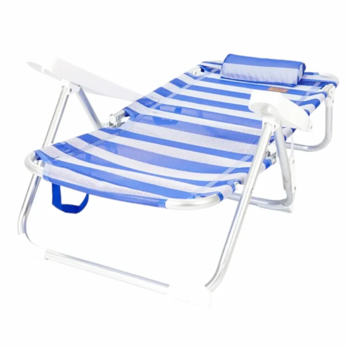 Silla de Playa Plegable Kohala Tubos de Aluminio 22 x 1.0 + Textileno con Asas y Protecciones - Imagen 3