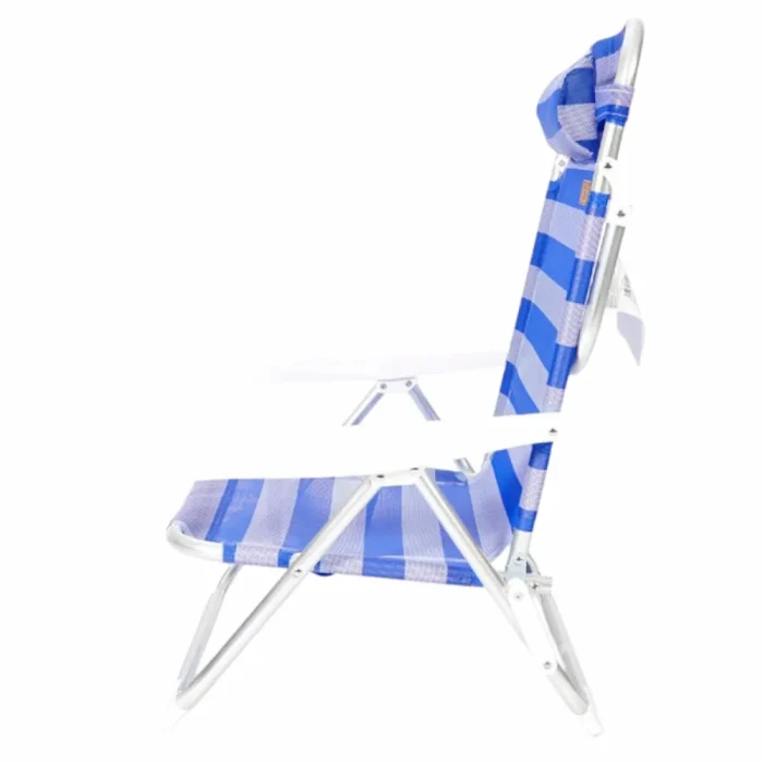 Silla de Playa Plegable Kohala Tubos de Aluminio 22 x 1.0 + Textileno con Asas y Protecciones - Imagen 4