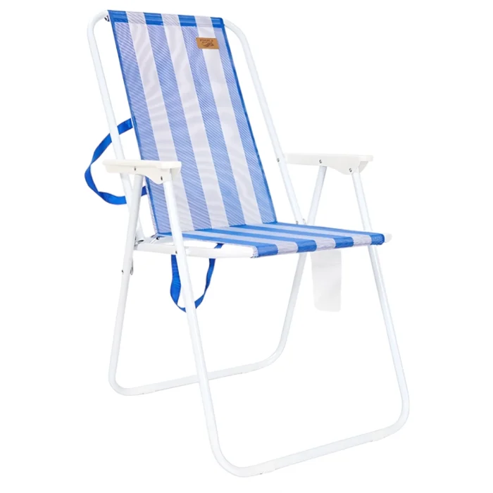 Silla de Playa Kohala Tubos de Acero 18x07 + Textileno