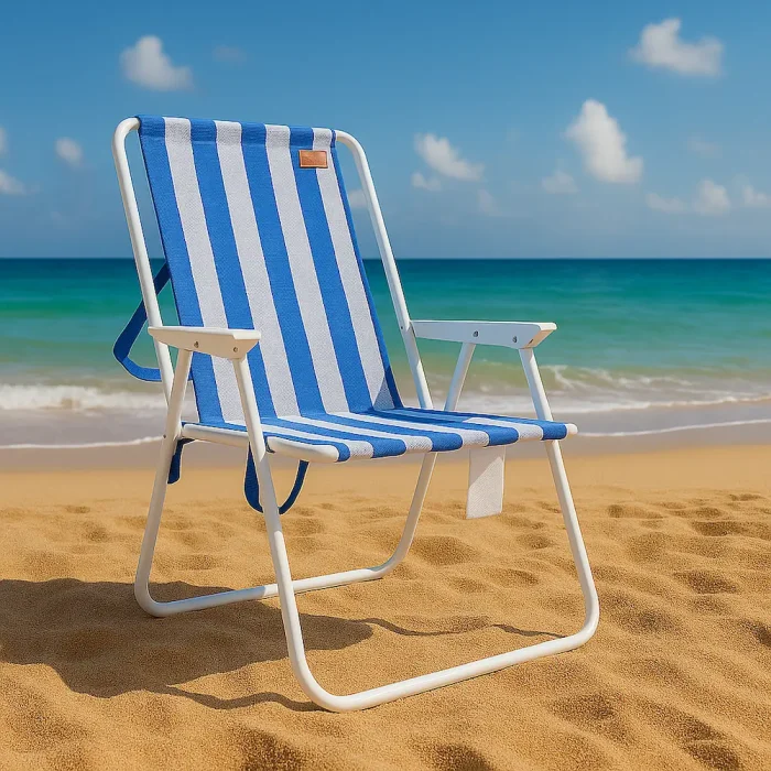 Silla de Playa Kohala Tubos de Acero 18x07 + Textileno - Imagen 2
