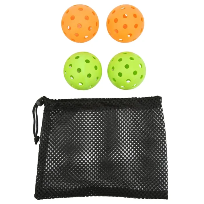 Set 4 Pelotas Pickleball con Bolsa - Imagen 2