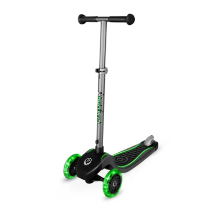 Patinete Future Scooter ECO Verde de Qplay con Luces Led