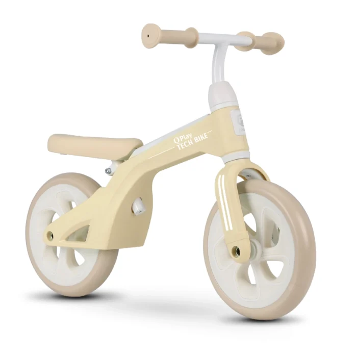 Bicicleta de Equilibrio Tech Balance Bike Qplay 10" Beige