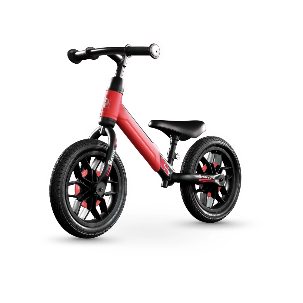Bicicleta de equilibrio QPlay Spark 12" Rojo con Luces Led