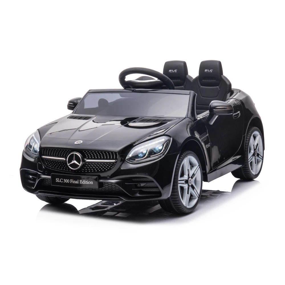 Coche Eléctrico Mercedes SLC 300 12V para Niños de 3-6 Años Negro