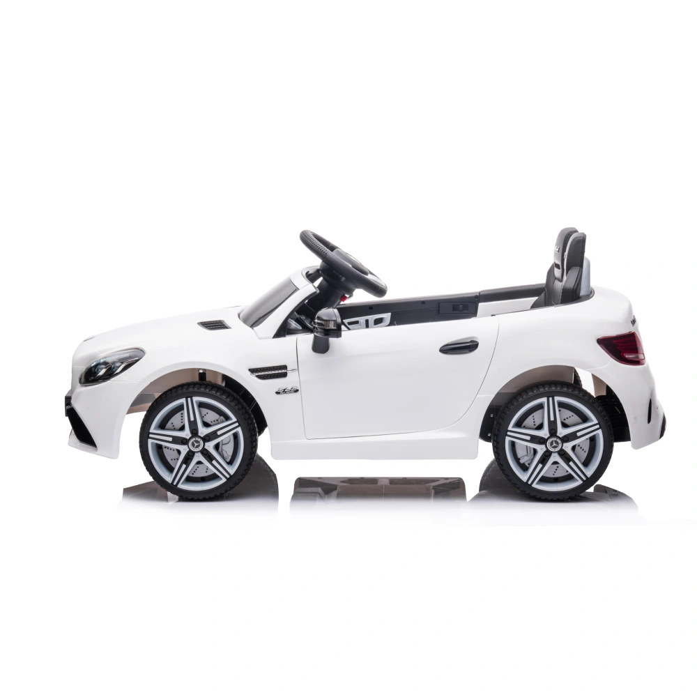 Coche Eléctrico Mercedes SLC 300 12V para Niños de 3-6 Años Blanco - Imagen 2