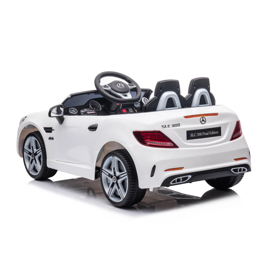 Coche Eléctrico Mercedes SLC 300 12V para Niños de 3-6 Años Blanco - Imagen 3