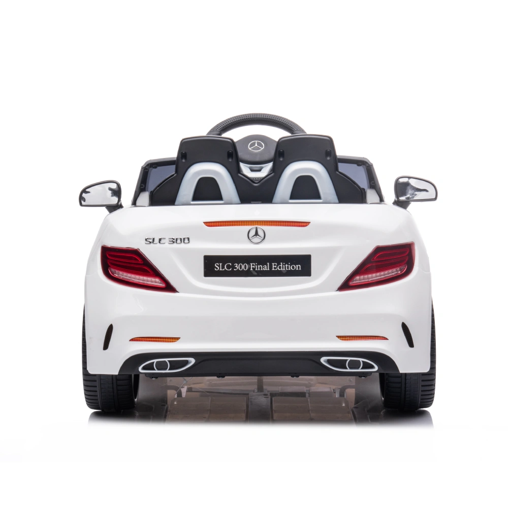 Coche Eléctrico Mercedes SLC 300 12V para Niños de 3-6 Años Blanco - Imagen 4