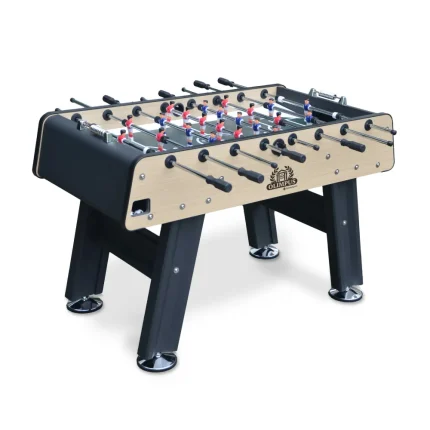 Futbolín 5’ Exterior Pro de Aluminio | Jugadores Piernas Juntas de Metal | Sin Monedero | Uso en Exteriores y Profesional