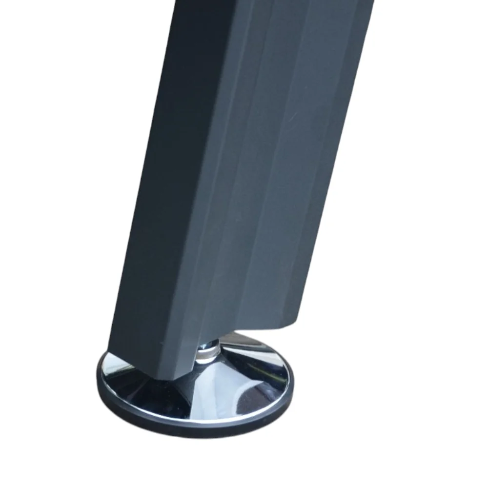 Futbolín 5’ Exterior Pro de Aluminio | Jugadores Piernas Juntas de Metal | Sin Monedero | Uso en Exteriores y Profesional - Imagen 3