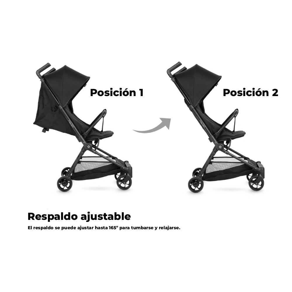 Silla de Paseo Qplay Mega Pro Blue - Imagen 4