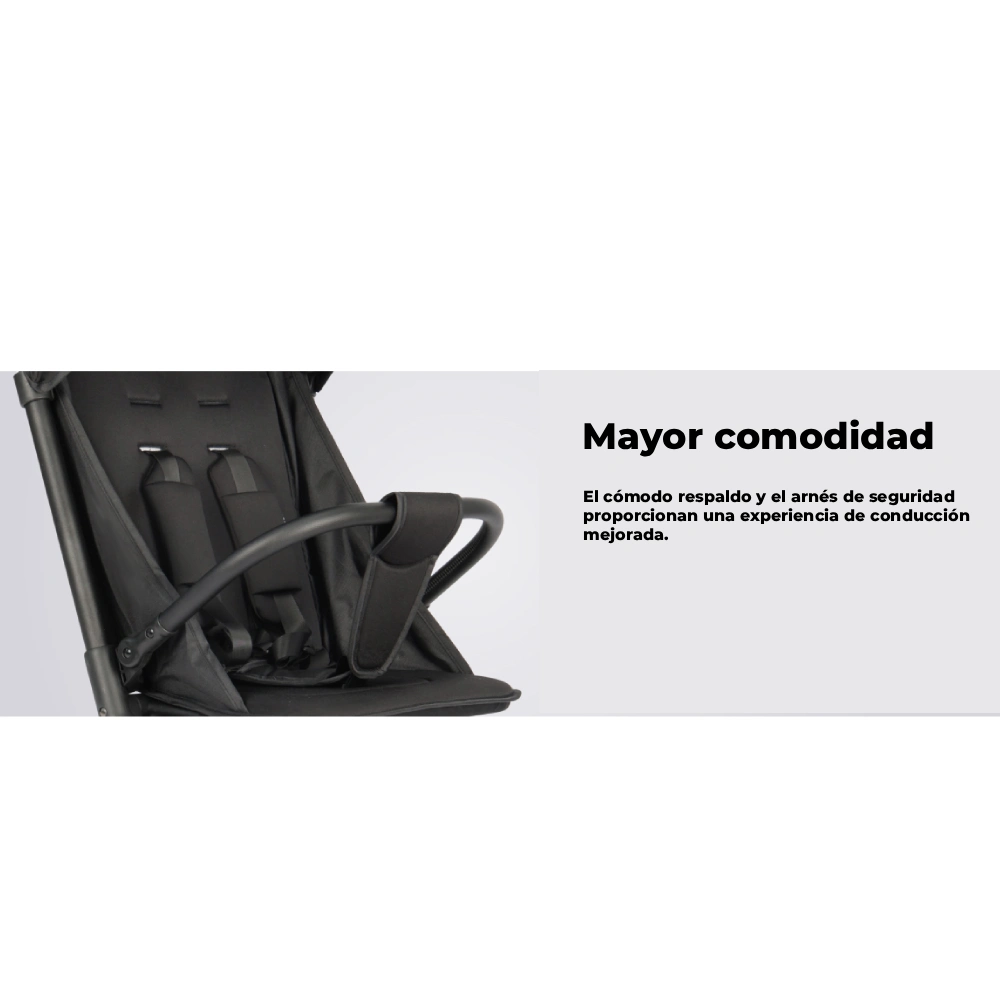 Silla de Paseo Qplay Mega Pro Blue - Imagen 6