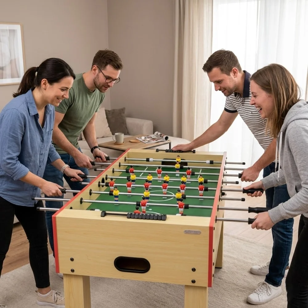 Futbolín Semiprofesional Silver Competition Jugadores Clásicos - Imagen 2
