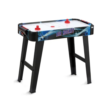 Mesa de Juego Futbolín, Hockey o Billar con Patas | Compacta 69x37x60 cm con Accesorios Incluidos - Hockey