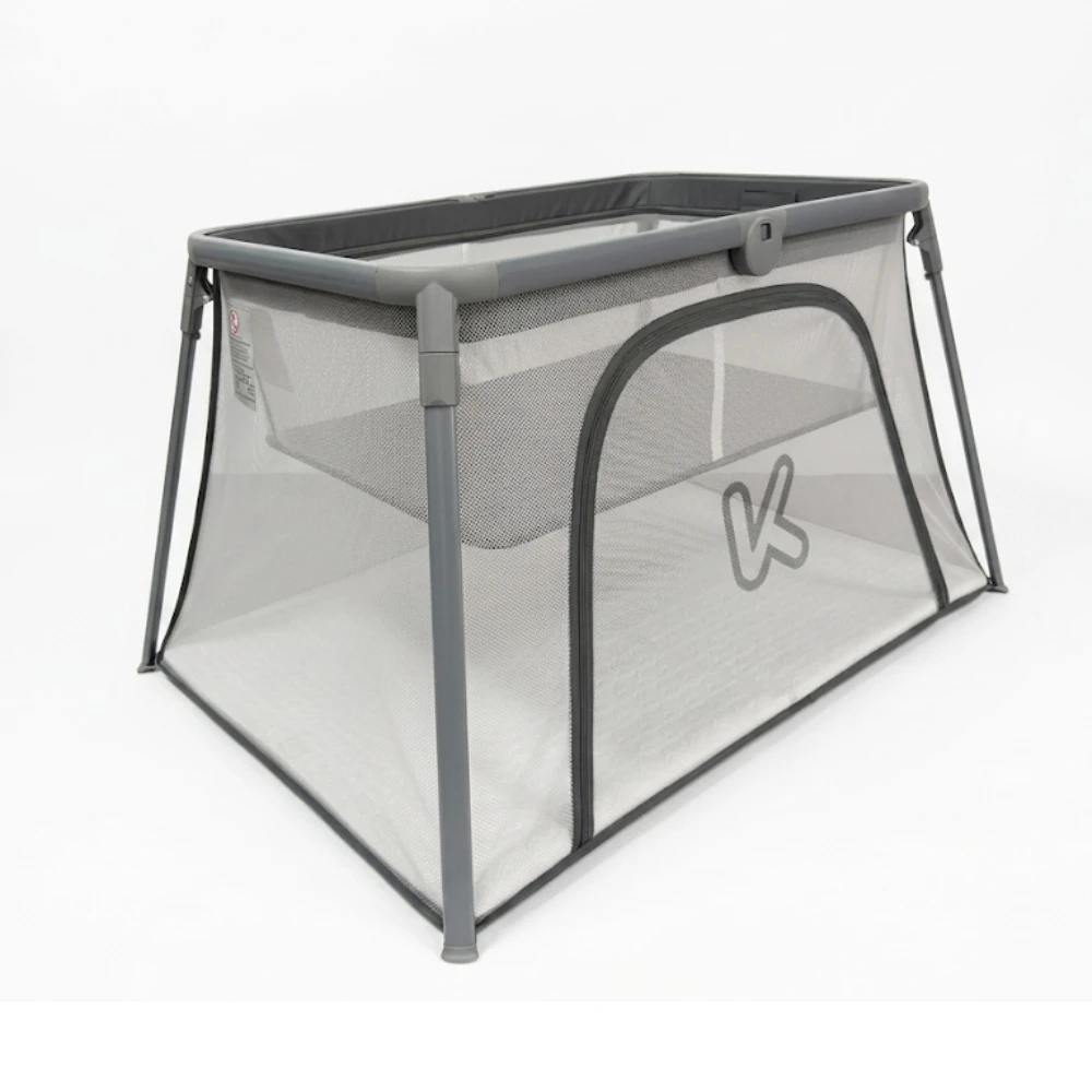 Parque Cuna de Viaje 2 en 1 | Desde Recién Nacido hasta 3 Años | Plegable, con Malla Transpirable, Colchón y Bolsa de Transporte | Estructura de Aluminio Lacado – 114 x 78 x 63,5 cm - Imagen 7
