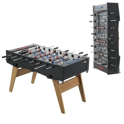 Futbolín Plegable con Ruedas 142 x 76x 92 cm